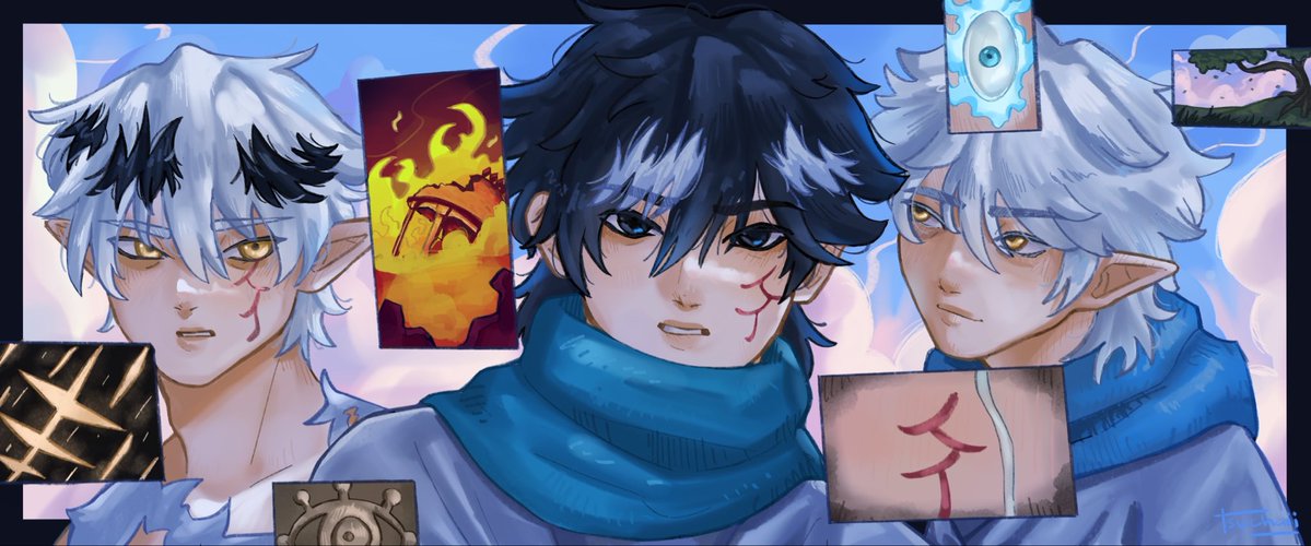 tsuchaii's tweet photo. in honor of the new black clover season here's some rhya 💕 soooo excited for this new season! https://t.co/6zv1QR21zf