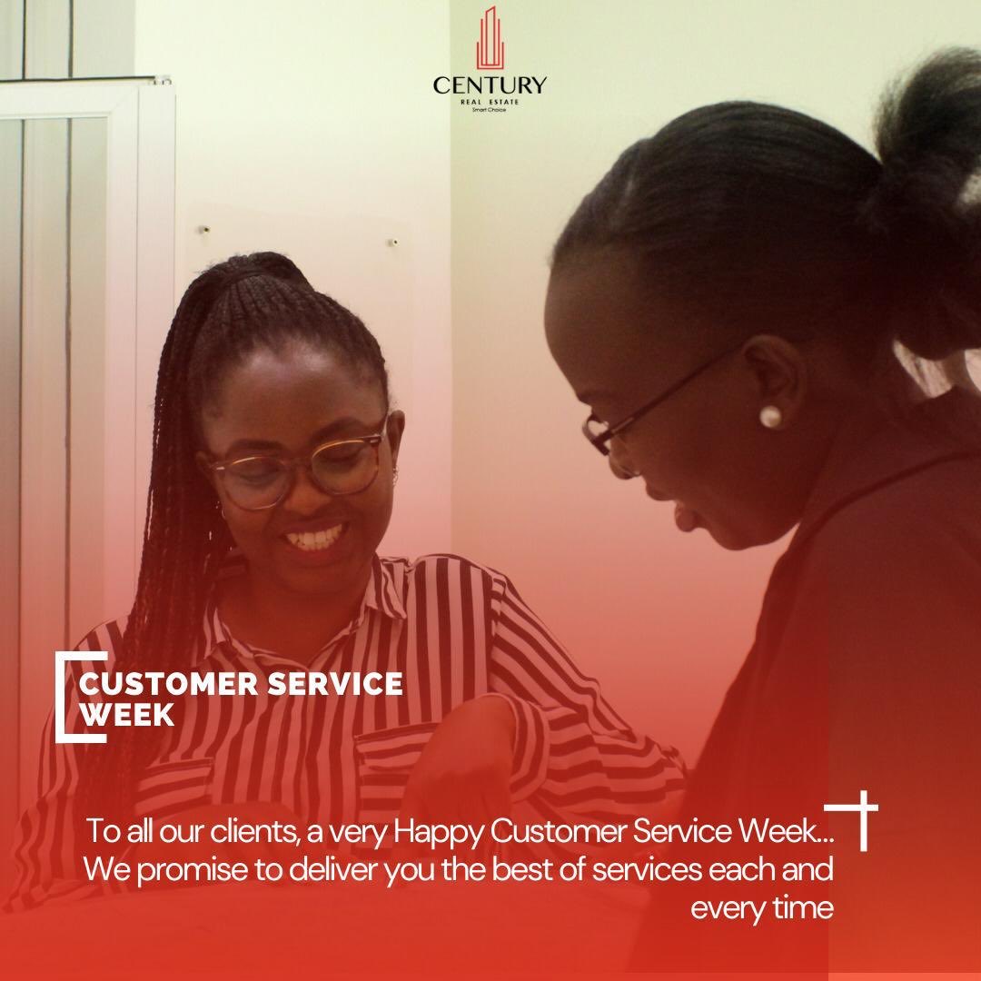 CenturyRwanda's tweet photo. Your trust inspires us to keep delivering excellence. Here’s to lasting relationships and greater success together.
#HappyCustomerServiceWeek2026 #centuryrealestate https://t.co/awKcBHtwhR