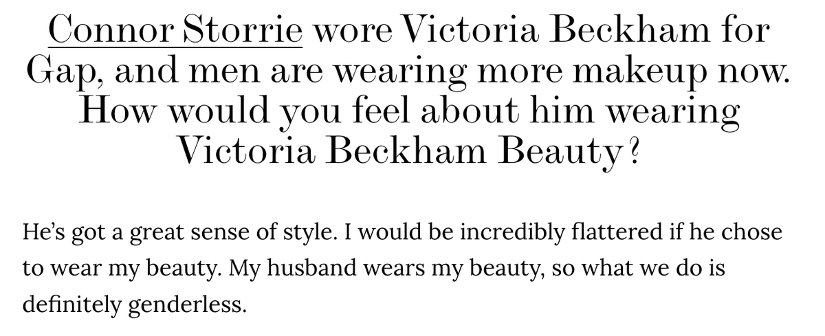 lalalaikazzz's tweet photo. Victoria Beckham on Connor <3

https://t.co/ykfHjRCvpG https://t.co/Ao7EEOBhvZ