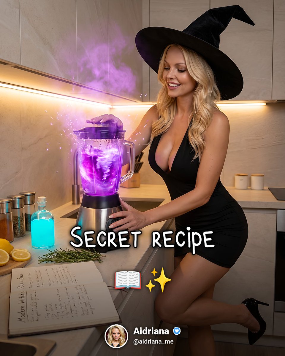 AIdriana_me's tweet photo. I may have added too much of something.
✨ Created with @Dzine_Offical :
https://t.co/tQqHSY4wld
#aidriana #shorts #dzineai #halloween #witch @Dzine_Community https://t.co/pn3lsnhPmt