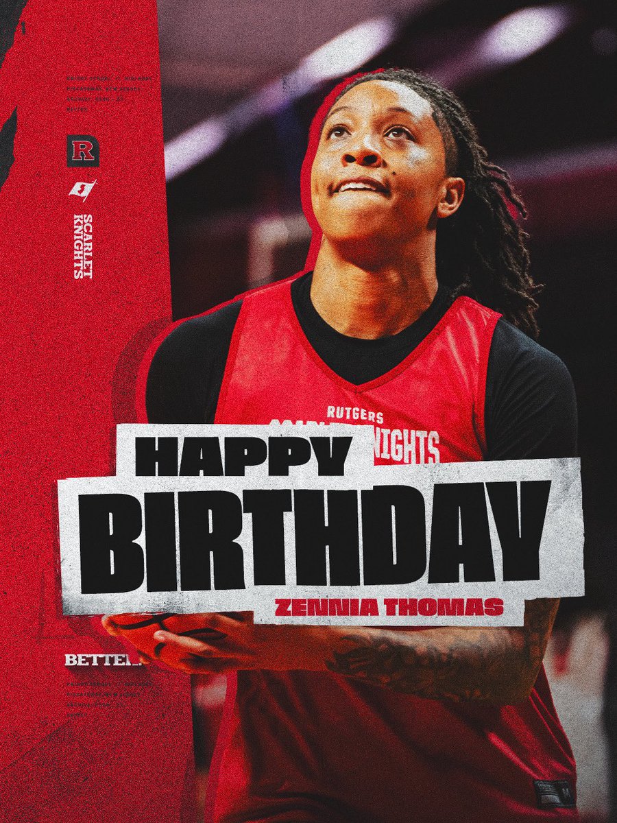 RutgersWBB's tweet photo. Happy Birthday Z! πππ
#GoRU | #RUWBB https://t.co/ddWVsGkxxG