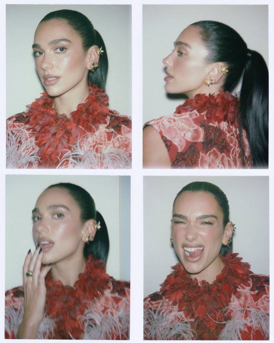 DUALIPA's tweet photo. always a good day when it's a @CHANEL day 💋 https://t.co/keoD4XmGsO