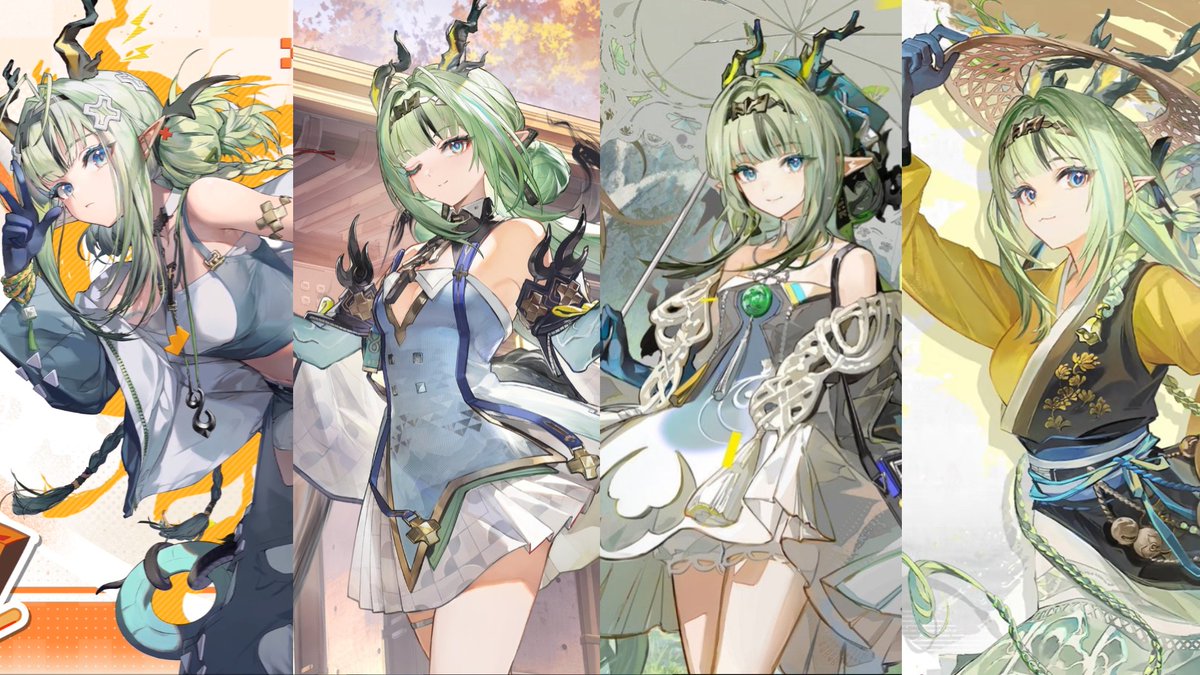 giru_games's tweet photo. スーちゃんファッションショー開幕！  
何着ても可愛いの反則すぎる 
   
#エンドフィールド 
#エンドフィールド特番
#Endfield‌ https://t.co/P81inp9Pus
