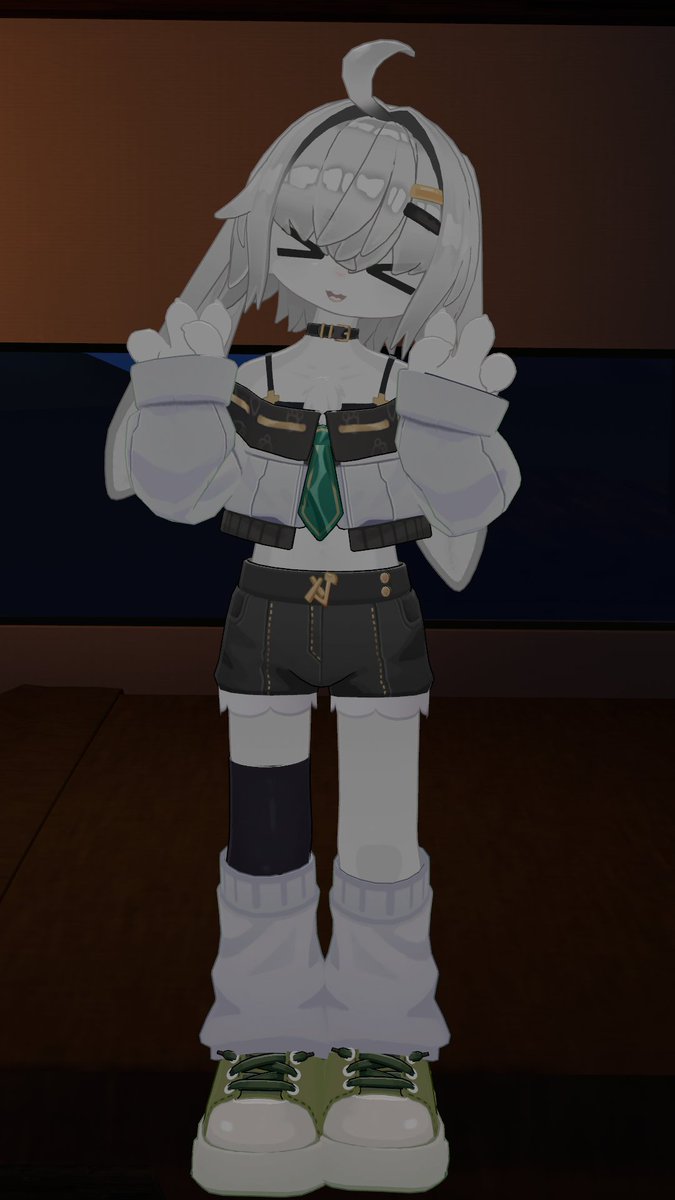 Kemosen150's tweet photo. 白くしてみた
色彩いじっただけだからおへそが薄くなって見えないからまたいじりたい https://t.co/npuVow0rho