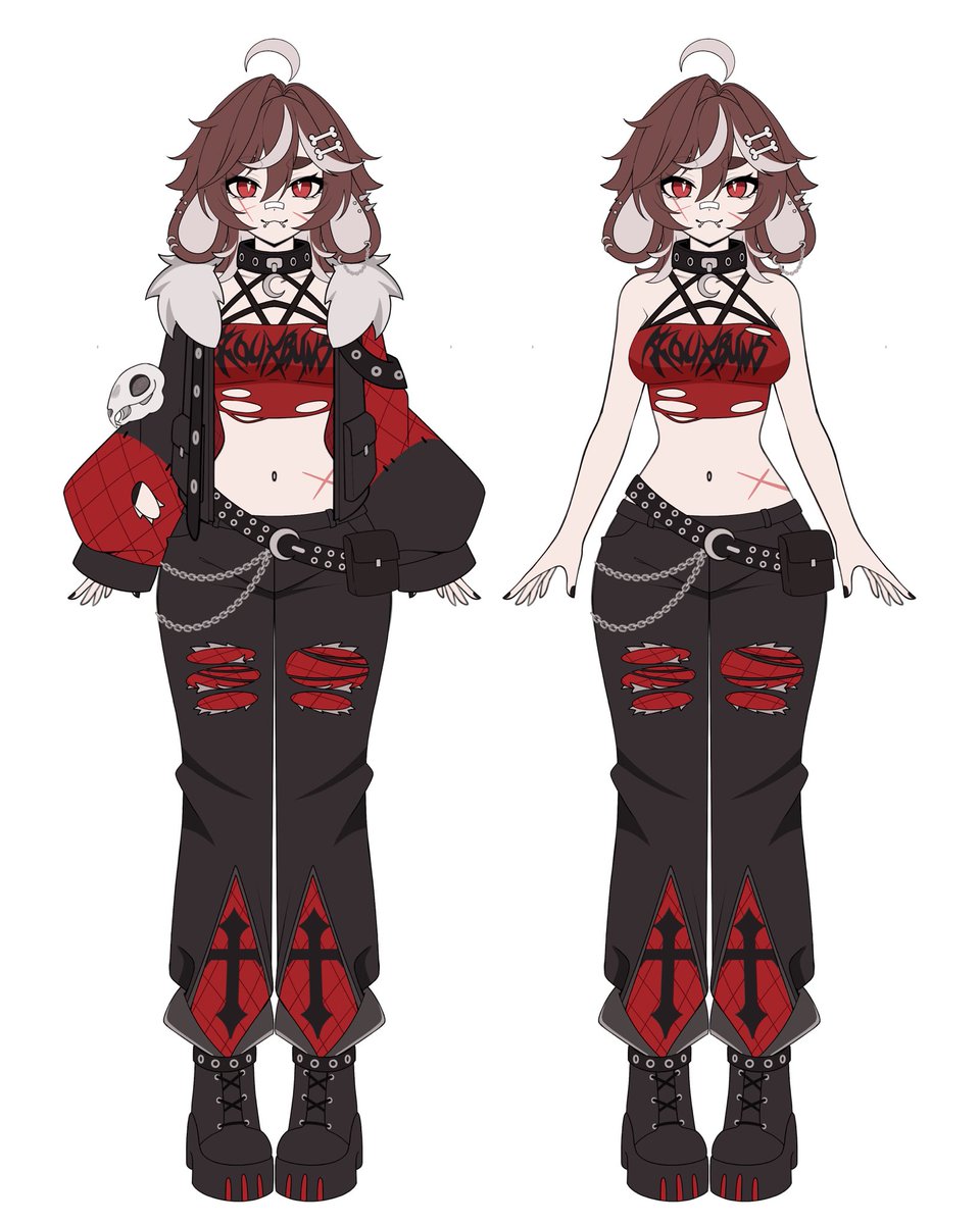 stinky_tako's tweet photo. Some recent model sketch comms👻👾🧪🩸 https://t.co/LnRsOHJlIo