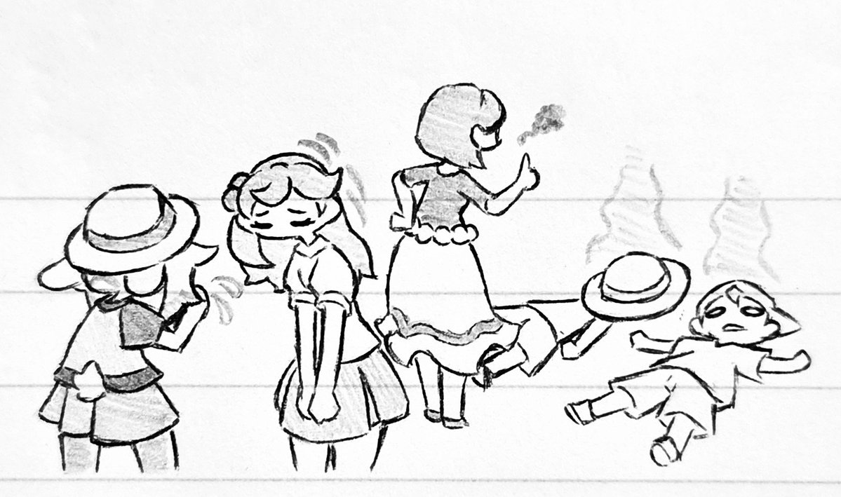 LovvBunn's tweet photo. ✨️🐇some teeny tinnies with the npc trainers!
#pokemon #art #oc https://t.co/4Mie1QYNfb
