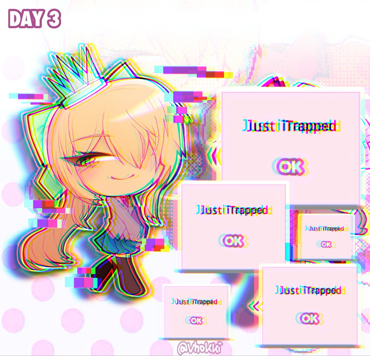 Vhokki_lar's tweet photo. #ICHANCETOBER2026 #ichance 
Day 3 - Fandom Crossover 
#ddlc 

(˶˃ ᵕ ˂˶) https://t.co/sGSDKBgI7T