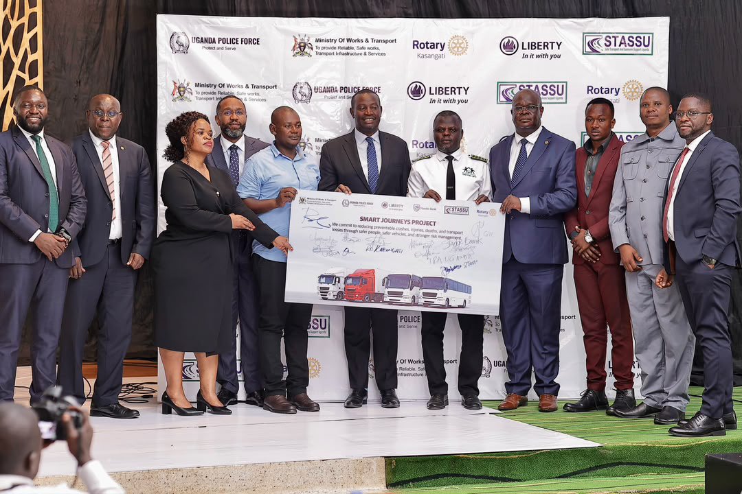 ayebazibweagath's tweet photo. Today, @liberty_uganda officially launched the SMART Journeys Project, bringing together government, regulators, transport operators, financiers and road safety partners with one shared goal, “making our roads safer.”

#SMARTJourneysUG
#TheExtraMile https://t.co/kjOaEak7Vq