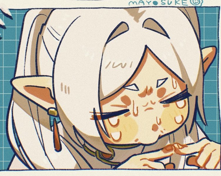 mayoi_zzz's tweet photo. フリーレンのギャップが大好きなもので…… https://t.co/k14iWcVFdc