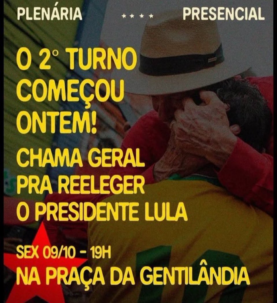 prielzinho's tweet photo. Galera de Fortaleza segue os dois movimentos de reeleição do Lula essa semana: (RT)

Precisamos de todos os apoios estudantis e companhia!!!!

Eventos: 🇧🇷❤️⭐️
Quinta - feira // sexta - feira https://t.co/qKSAn9SPwR