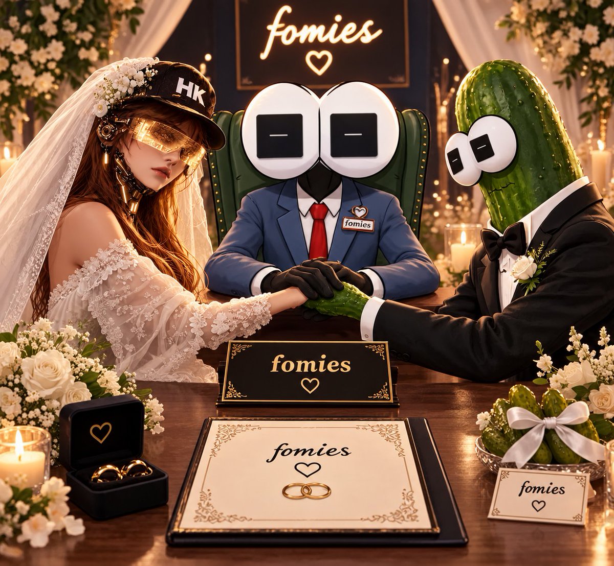 hamidk297's tweet photo. Applied since September 25th.
At this point, me and this pickle are basically dating. 😂🥒❤️
Hopefully, this time the relationship finally gets approved! 💍
@FomiesNFT
#Fomies https://t.co/m9g7bTDdxW