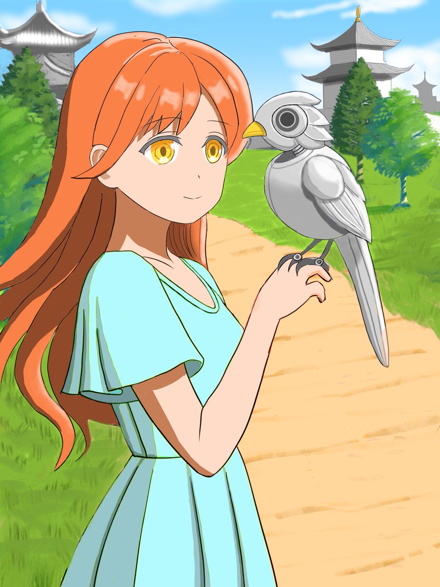 natsumekagyo's tweet photo. 『鳥と私の2人旅』

#全クリエイターに告ぐ鳥の作品を解放せよ
#絵描きさんフォロバ100 #絵描きさんと繋がりたい https://t.co/DC4AwjBnnP