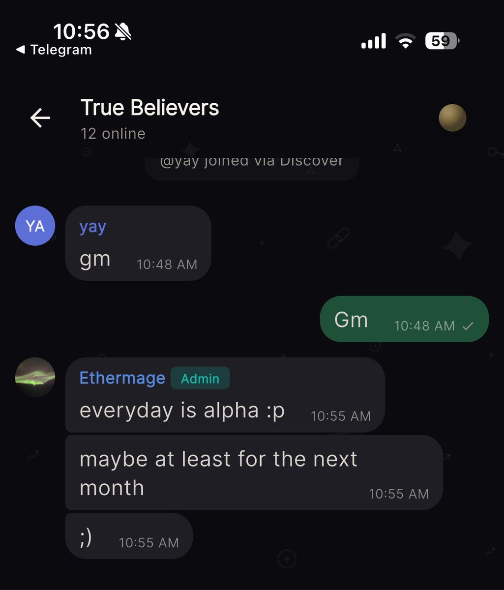 remi1616's tweet photo. True Believers is live on the @virtuals_io app.
@ethermage is paying $100 to whoever builds the most interesting Butler use case. Screenshot your Duty page to True believers (public group chat) to enter. Window is short.
Everyday is alpha in there! :p
https://t.co/c0hzutyi3i https://t.co/V5nTHIFRhe
