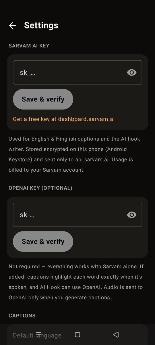 MSaleemDev's tweet photo. Shoutout to @Hiteshdotcom &amp; the @ChaiCodeHQ team for launching DualShot: Reels Camera (v1.2)!
  
​Early versions are all about building momentum—and having Sarvam AI captions, teleprompter tools, and 4K exports right out of the gate is a massive win! https://t.co/U0QC0xaFG4