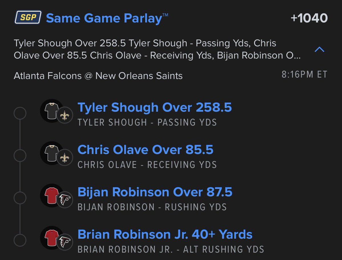 Dutch4public's tweet photo. ANOTHER BANGGGER JOIN NOW STOP PLAYING🔥🔥🔥

Next Slip Posted Already Link In My Bio

✅ Tyler Shough
✅ Chris Olave
✅ Bijan Robinson
✅ Brian Robinson

#GamblingX #NFL #WCBB ⛹️| #NBA 🏀| #CBB🔥#Prizepicks 🔐| #PROPS |#POTD📋| #NHL🏒| #picks #CSGO |#WAKEANDCASH 💵#WNBA🏀| #mlb https://t.co/MzNcVl6zHr