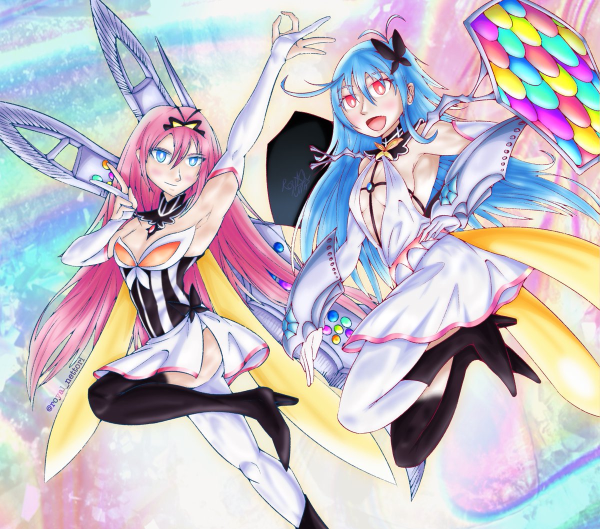 royal_nettori's tweet photo. 私のお気に入りのアニメの一つ、フリップフラッパーズ、10周��おめでとうございます ✨🌈 #フリフラ_アニメ #drawing #イラスト https://t.co/u9MVqqhm51