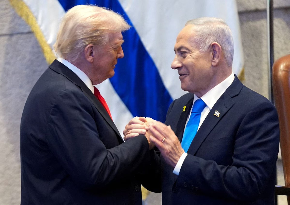 ImBreckWorsham's tweet photo. No matter how you vote, you get Netanyahu. https://t.co/PEFkQDIyIo