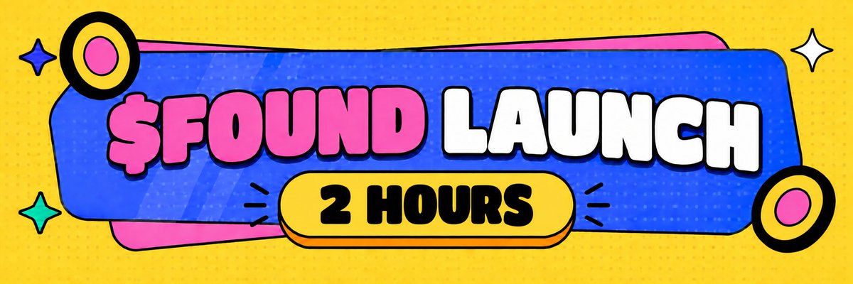 foundsmoney's tweet photo. $FOUND claim is officially live

Previous claim was failed (liquidity got sniped)

Everyone needs to claim again

Liquidity added. Launch in 2 hours

https://t.co/r6QxJS59li https://t.co/pfR1hlg7Io