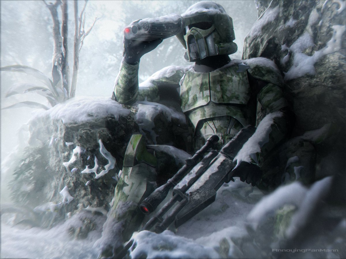 AnnoyingPanMann's tweet photo. "I wish I had white Armor right about now." -
#clonewars #BadBatch #starwars https://t.co/YCde6yBoHU