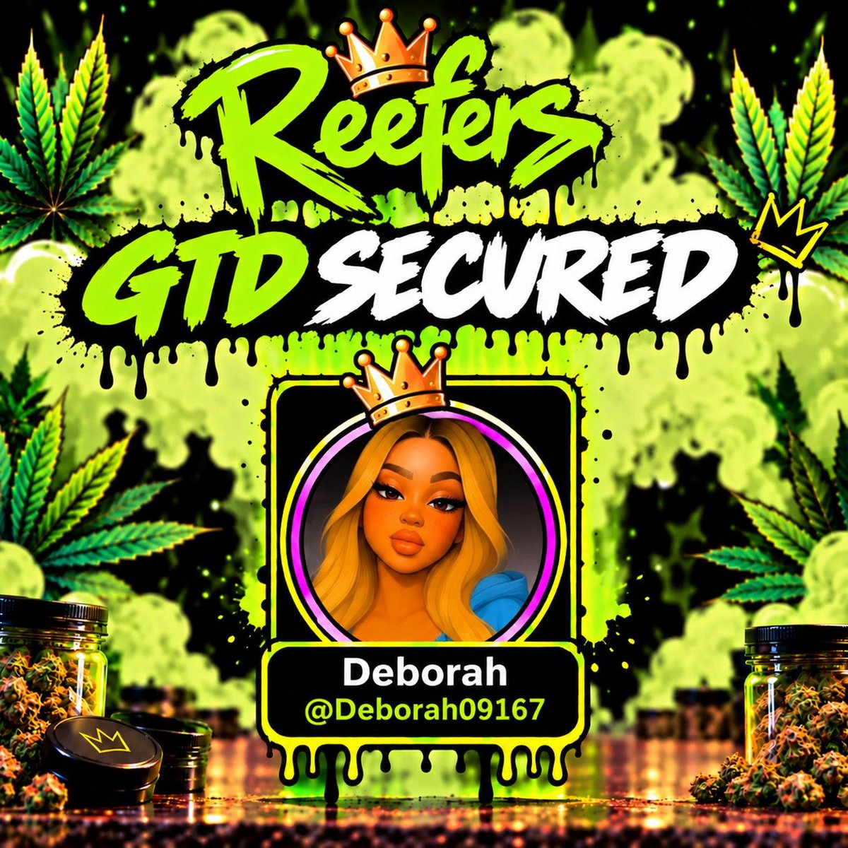 Deborah09167's tweet photo. Just secured my GTD for @ReefersRH 

If you’re still grinding for yours, don’t stop now
Your spot could be next. Keep showing up, keep engaging, keep grinding

555 supply. FREE MINT 👀 https://t.co/1t7mooYiyB