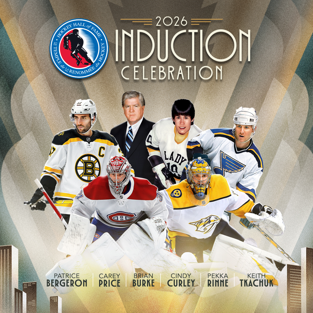 Be a part of hockey's most prestigious event this November 7-9 as the @​HockeyHallFame honors the Induction Class of 2026!

Learn more ➡️ <https://t.co/kmVWK53p