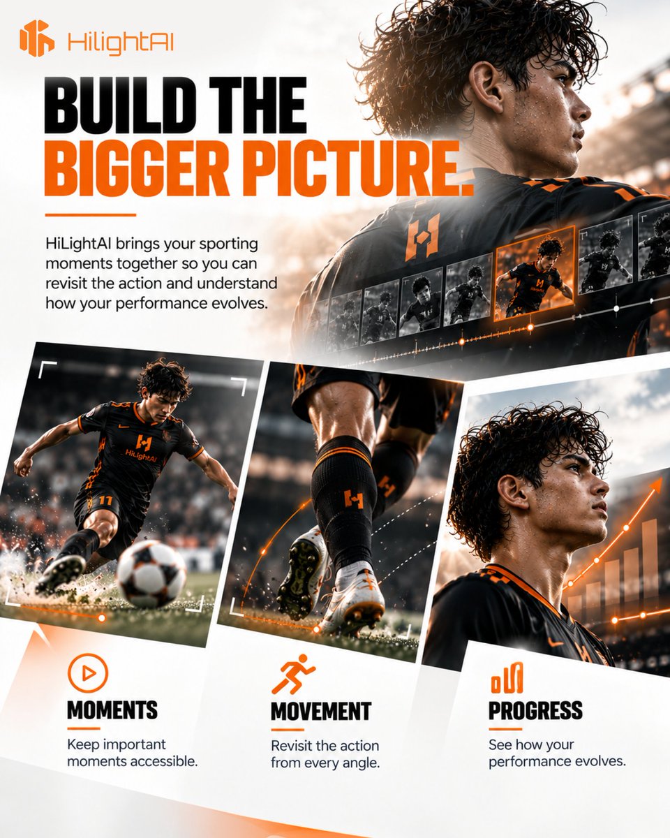 HiLight_AI's tweet photo. Your Performance Has a Story. Let HiLightAI Help You Read It.
๐ Start your journey with HiLightAI. Track the moments, understand your performance, and keep moving forward.
#HiLightAI #SportsAI #AIinSports #SportsAnalytics #SportsPerformance #PlayerPerformance #Performance https://t.co/UW3joqJycg