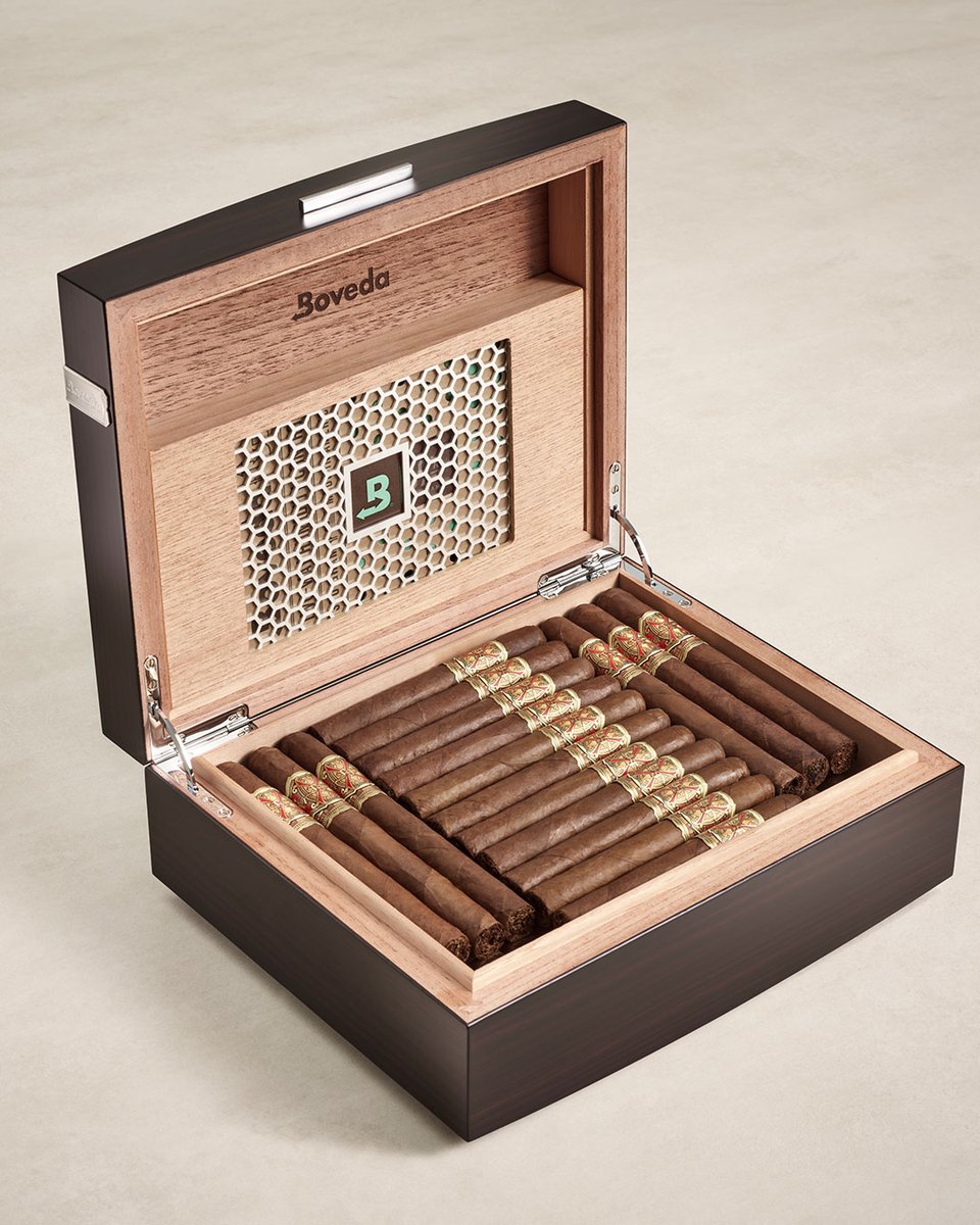 BovedaInc's tweet photo. Shopping for a humidor? You deserve only the best.
🏆 BEST HUMIDOR 2026—Cigar Trophy Awards, Cigar Journal
Voted by cigar enthusiasts around the world.
Order yours today, link in bio.
#BestHumidor #CigarEnthusiasts #PremiumHumidor #BovedaHumidor #LoveYourCigars https://t.co/XqTm3np9xi