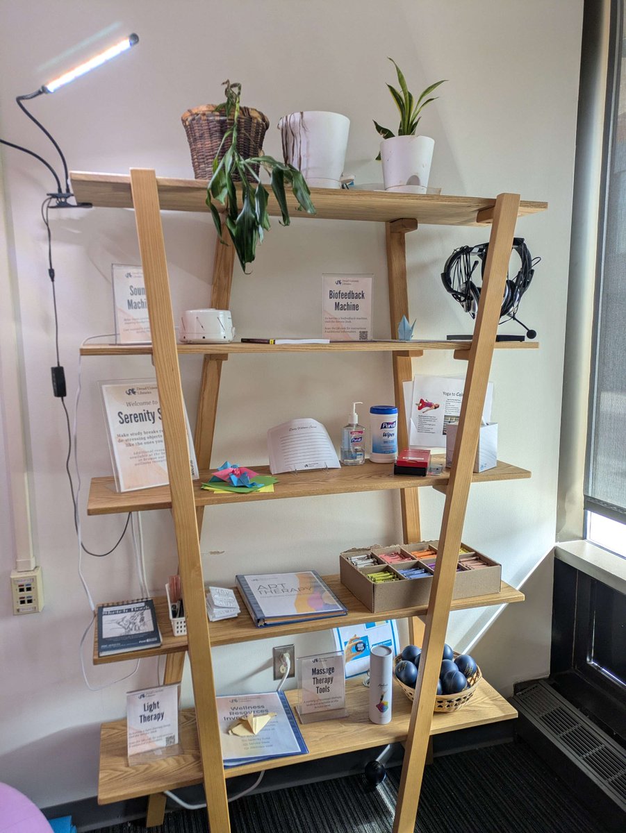 drexellibraries's tweet photo. Connect &amp; experience taking care of your mental health during #Drexel Counseling Center's #WellnessWeek, Oct. 5–9! 💙 Stop by Hagerty Library &amp; spend time in the Serenity Suite, get creative with the Art Cart or meditate in our meditation &amp; prayer space. 
https://t.co/uB7diqtvWg https://t.co/7kthgIuTRy