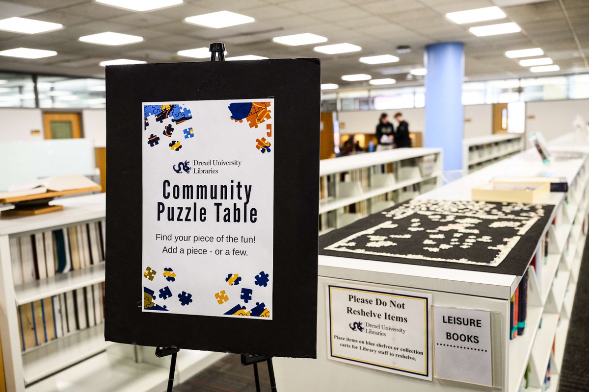 drexellibraries's tweet photo. Connect &amp; experience taking care of your mental health during #Drexel Counseling Center's #WellnessWeek, Oct. 5–9! 💙 Stop by Hagerty Library &amp; spend time in the Serenity Suite, get creative with the Art Cart or meditate in our meditation &amp; prayer space. 
https://t.co/uB7diqtvWg https://t.co/7kthgIuTRy