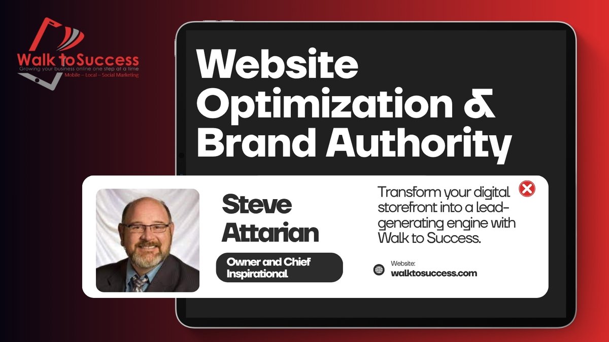 WalkToSuccess's tweet photo. Your website is often the very first interaction a potential client or partner brand has with your business. If it suffers from slow load times, outdated design, or confusing navigation, you are losing valuable leads to competitors! https://t.co/PyVxnJ2yCJ