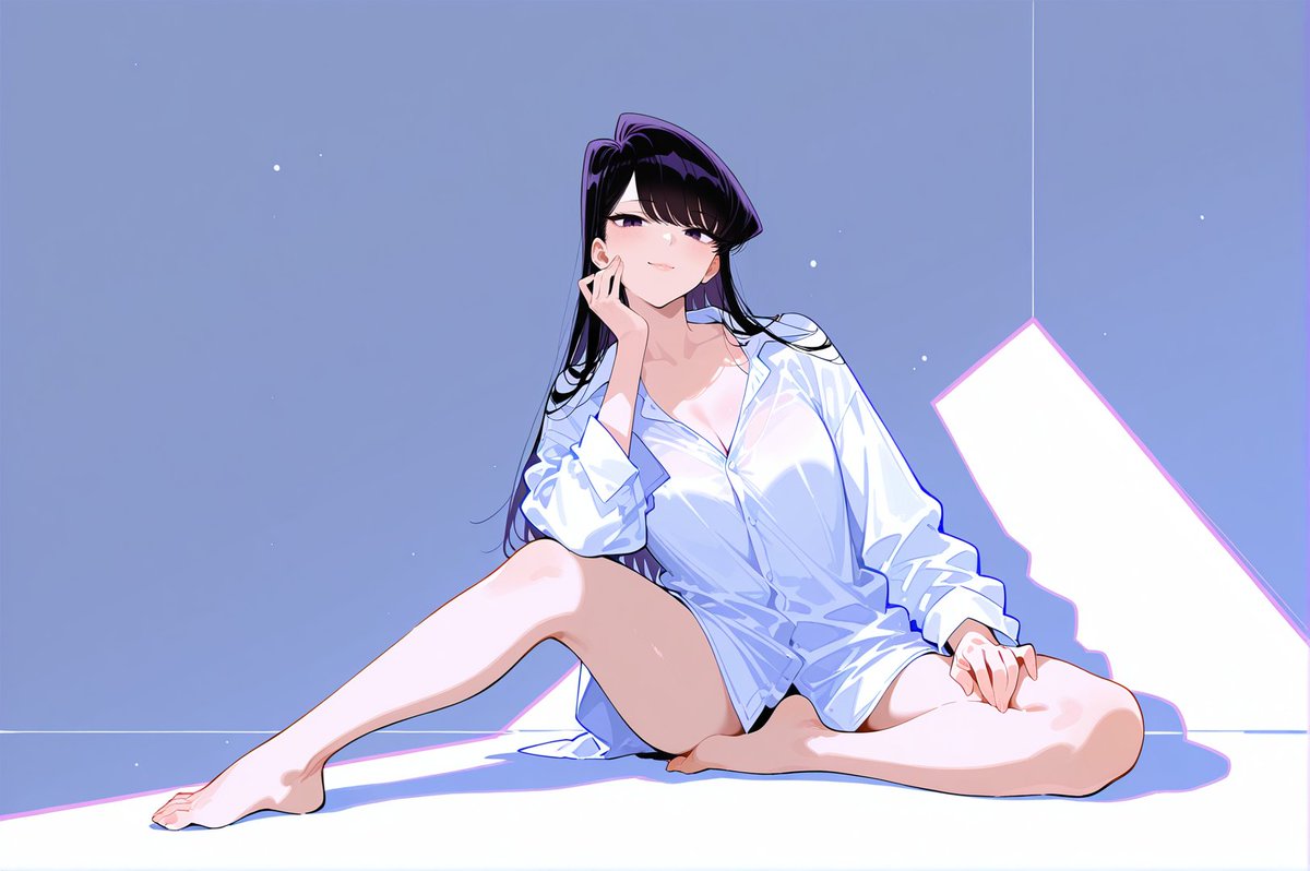 IAngelVX's tweet photo. "Soft blue" 🩵✨
#KomiSan #KomiCantCommunicate #SoftBlue #SheerWhite #KomiFanart #SoftAesthetic https://t.co/m3Tu8tdogZ