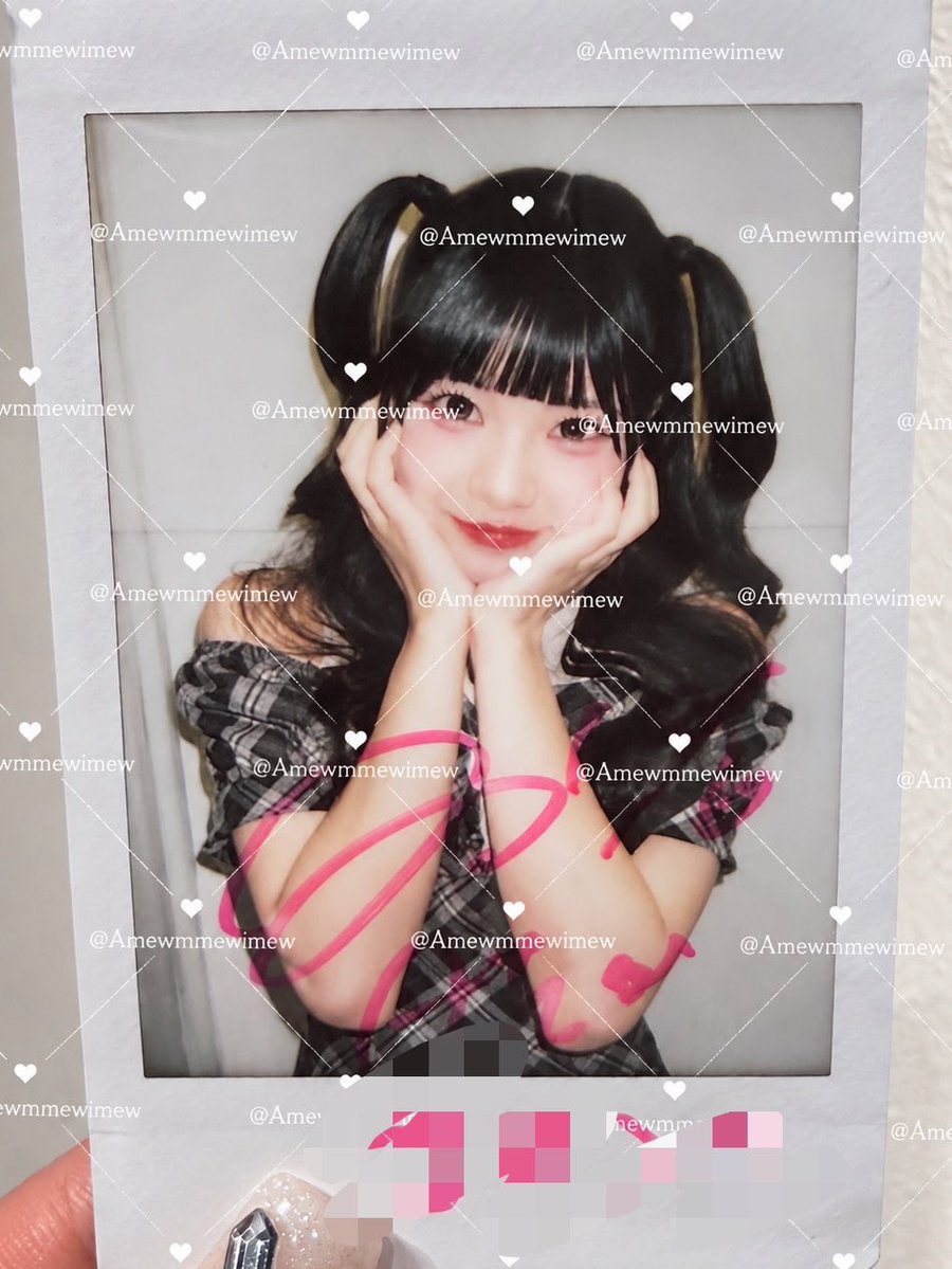 Amewmmewimew's tweet photo. 🩷2026/10/6🩷
🩷真守みゅうちゃんリアバ特典会🩷
１部①

チェックワンピースの私服も、ハーフツインも可愛過ぎた〜🫶
切り過ぎちゃった😂？前髪もめちゃくちゃ可愛かったよ〜🫶！！！

会話ALT

#みゅうがまもる
#みゅうを見守りたいむ
#アイライフ https://t.co/TrEhdlGky1