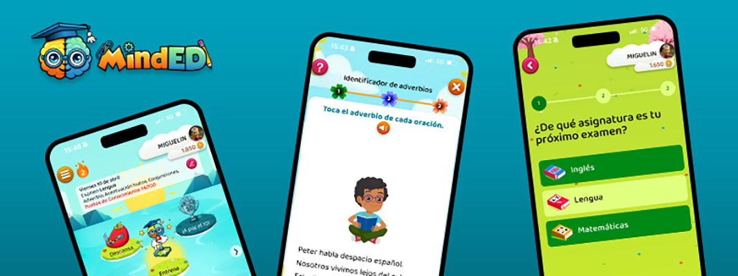 educacion3_0's tweet photo. MindED es la aplicación de entrenamiento cognitivo para niños de Primaria de Santillana, que les propone ejercicios dinámicos para realizar en casa. Con ella fortalecerán la atención o la memoria, entre otras funciones ejecutivas.
https://t.co/B9bzrkMD9T https://t.co/bdLp16zhS4