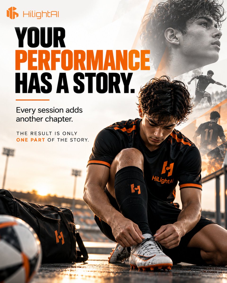 HiLight_AI's tweet photo. Your Performance Has a Story. Let HiLightAI Help You Read It.
๐ Start your journey with HiLightAI. Track the moments, understand your performance, and keep moving forward.
#HiLightAI #SportsAI #AIinSports #SportsAnalytics #SportsPerformance #PlayerPerformance #Performance https://t.co/UW3joqJycg