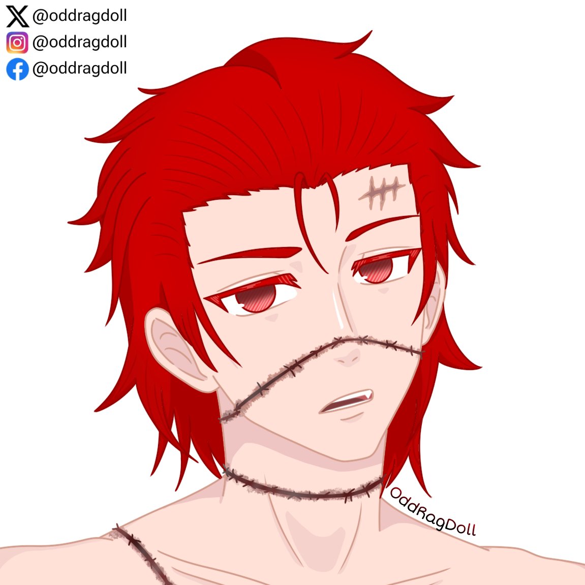 oddragdoll's tweet photo. Drew Rizeld (New OC) in a rush 
Next time I’ll give him the proper details he deserves T~T

#digitalart #art #artists #oc #characterdesign https://t.co/NhpnWBfg9X