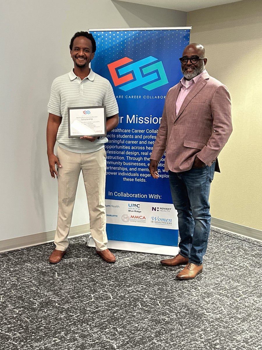 GoodwillSP's tweet photo. Sometimes one opportunity can open many doors!

Congratulations to Erling, Martravius and Morgan, participants in our Construction Training Program, who were recently recognized at the Healthcare Career Collaborative Recognition Breakfast as scholarship recipients. 

Thank you to HCC and supporting partners for helping create pathways to success through scholarships, networking, mentorship, job shadowing and career exploration opportunities. 👏

#CareerConstructionMonth #BuildingFutures #WorkforceDevelopment