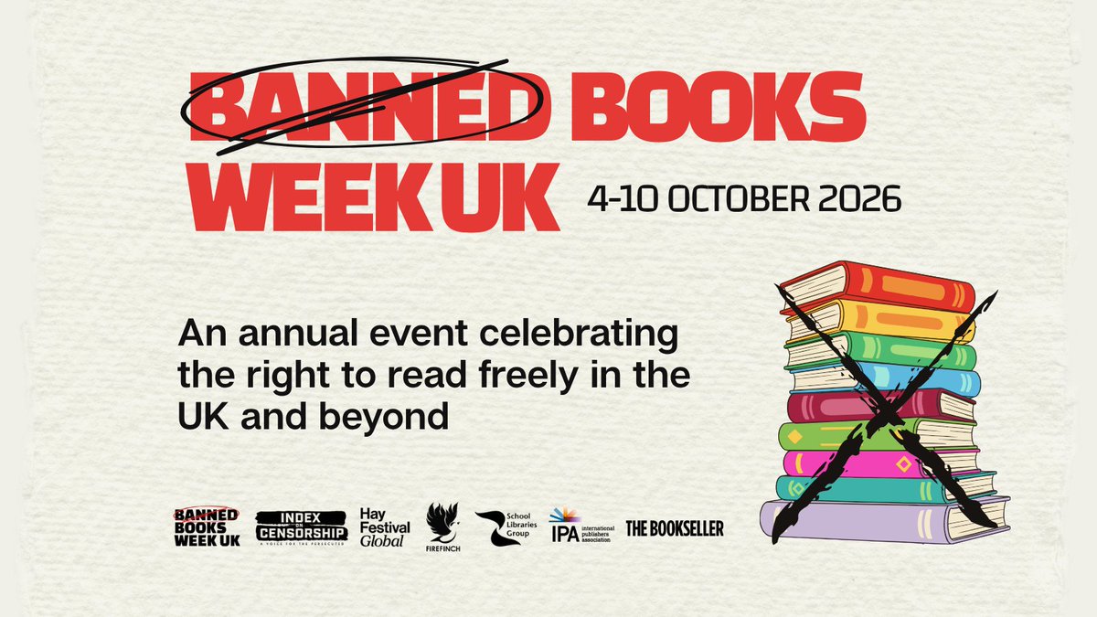 KirkleesLibrary's tweet photo. We’re taking part in @BannedWeekUK  
From 4-10 October we’ll be celebrating the books that have been banned, challenged or censored, and celebrating the people who write, publish and share them. Join us and in standing up for the freedom to read.
#BannedBooksWeekUK
#ReadKirklees https://t.co/5CD0lRUwMK