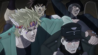 Corvomorow's tweet photo. El bro cree que a Araki le importan las mmadas ideologicas en su manga. El simplemente coloca lo que le gusta y ya, no tiene nada que ver la izquierda y la derecha.

Se le olvida que Joseph tuvo de jojobro a un Nazi y uno de los mejores amigos de Caesar era un Nazi. 😂 https://t.co/Rh3Sxv3p49