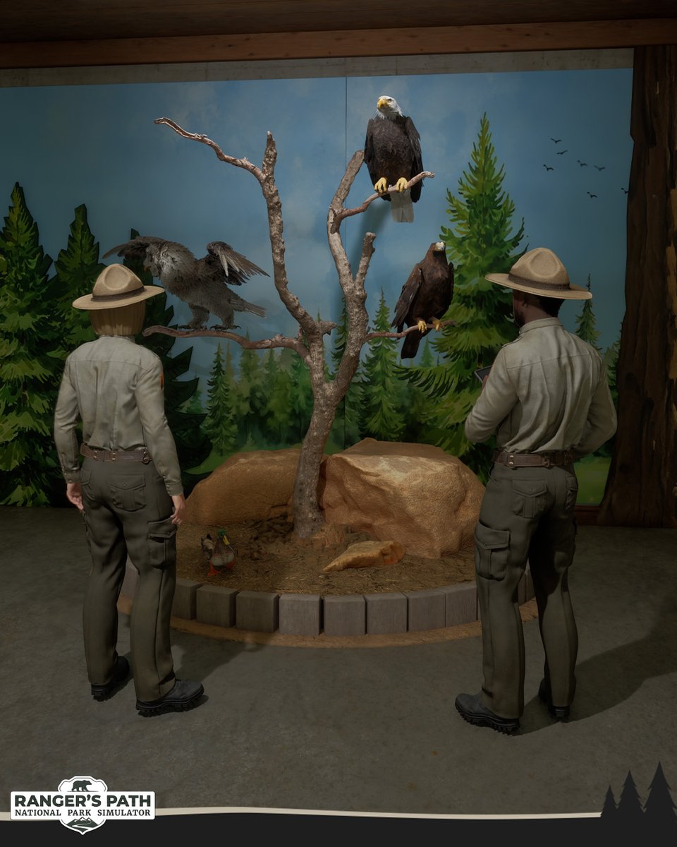 RangersPathGame's tweet photo. Grab a fellow Ranger and explore Faremon National Park!

Ranger’s Path launches into Full Release on November 17 on Steam, PlayStation 5, and Xbox Series X|S.

Console pre-orders are open now. https://t.co/qM3vQMNRFv