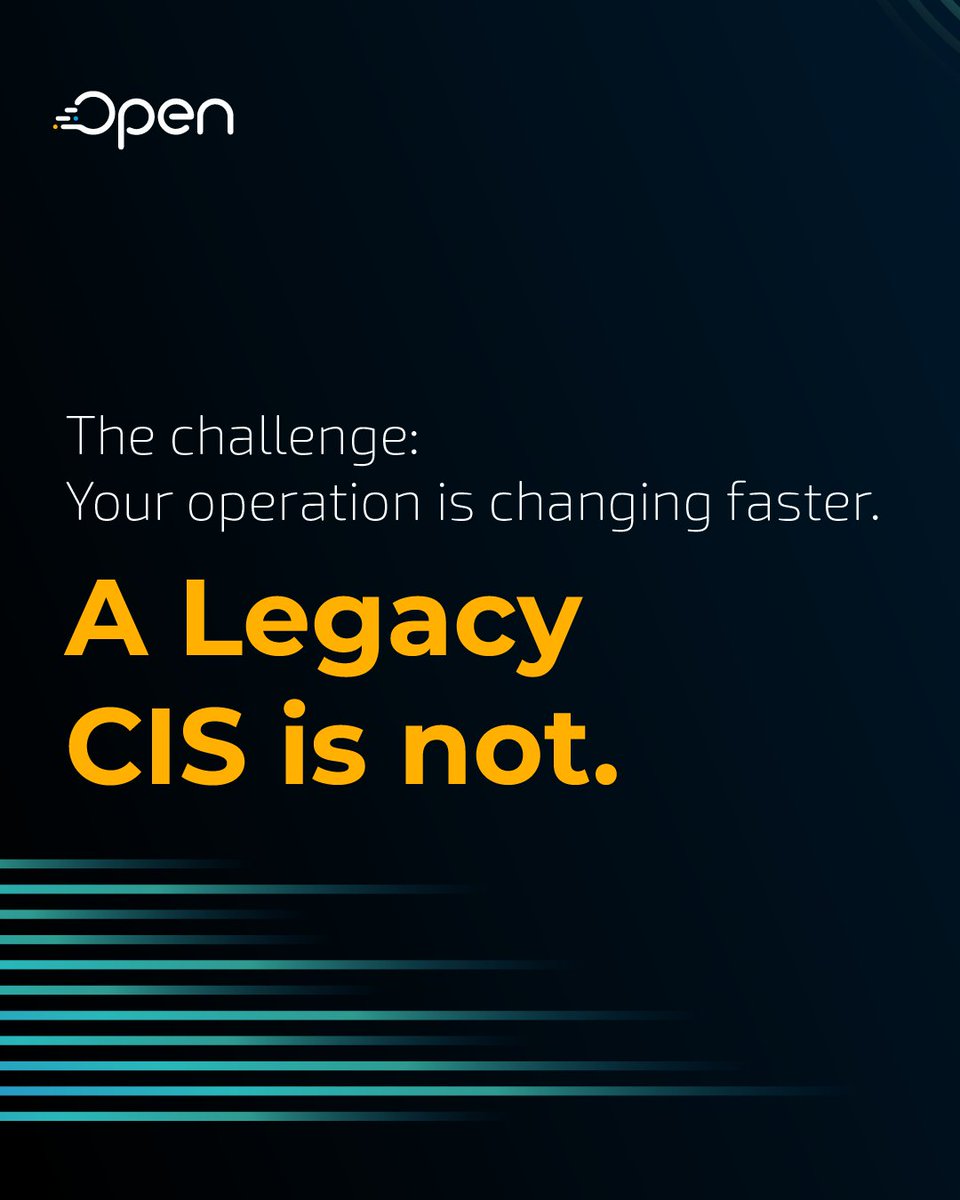OpenIntlco's tweet photo. New rates. New mandates. New customer expectations.

Legacy CIS platforms were built to bill, not to adapt, so every change becomes a development project.

Operational flexibility is no longer an IT conversation. It's a business survival decision: https://t.co/eUUh5kMhx4 https://t.co/POFH1UzAAH