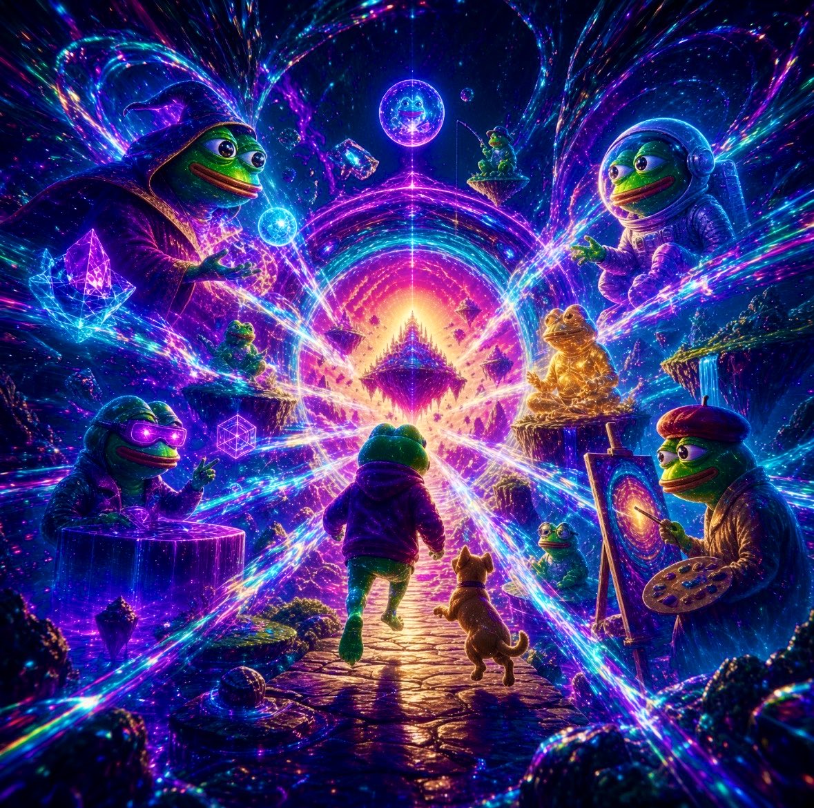 ALEAKA_CROOKS's tweet photo. ⚡️⚡️#GM #GM #moofoos🥳 Just art 🖼️ for fun 🤩 https://t.co/5TAMZmQ3Hz