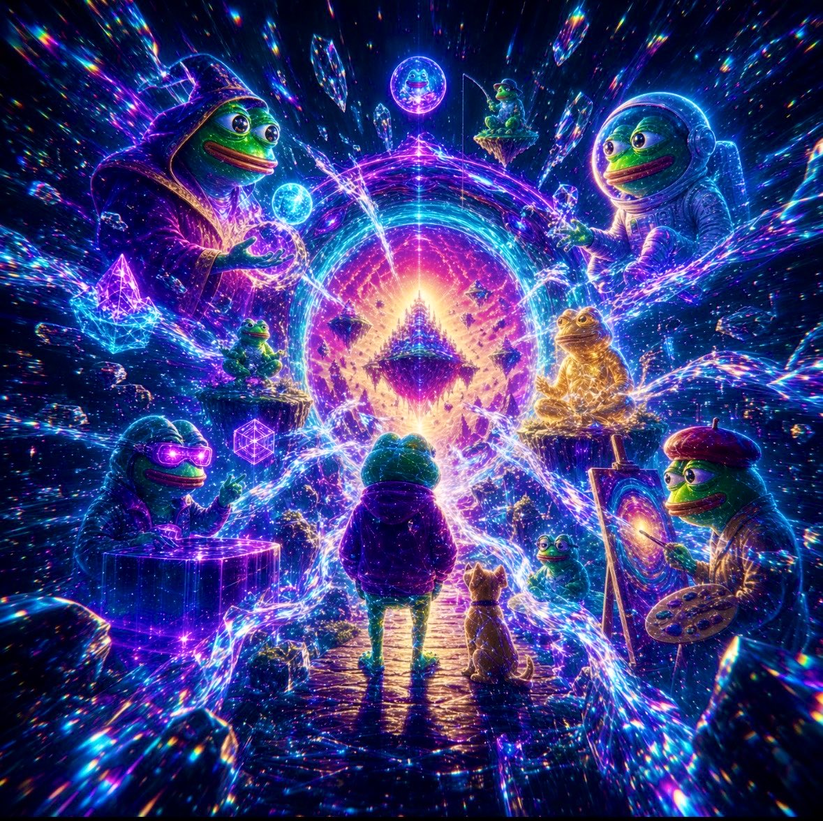 ALEAKA_CROOKS's tweet photo. ⚡️⚡️#GM #GM #moofoos🥳 Just art 🖼️ for fun 🤩 https://t.co/5TAMZmQ3Hz