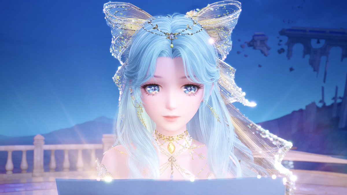 KhoaLe1604's tweet photo. Cutscene Nikki 💛🩵
#infinitynikki https://t.co/JKdYg5tbbb