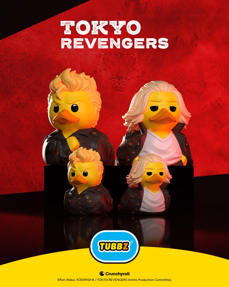 tubbz_official's tweet photo. Tokyo Revengers TUBBZ have arrived! 🏍️

Takemichi Hanagaki and Mikey are ready to shake up the timeline as Collector’s, Boxed and Mini Editions. 

Bring the Tokyo Manji Gang home and add them to your collection today!
🇺🇸: https://t.co/Y3IIDBiDgv
🌍: https://t.co/TsW7tDUyn3 https://t.co/UMHgLJP5kC