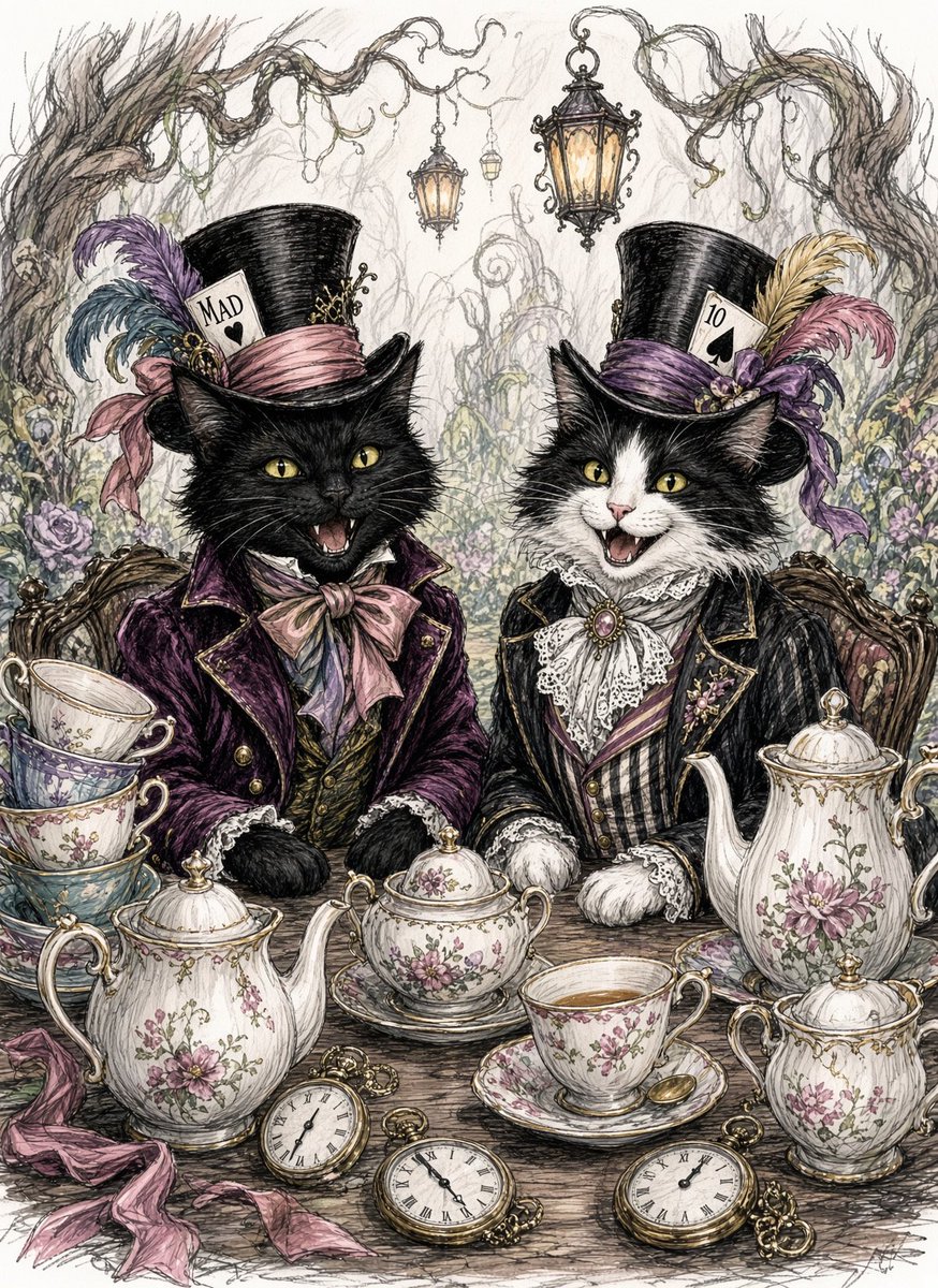 MemeCat99014509's tweet photo. #PostAFavPic4VioletOct26
Day 6: Mad Hatter
๐พItโs Always Time For ๐ซ ๐พ
~The Mad Hatter๐ฉ
#NationalMadHatterDay #CatsOfX #CatsOfTwitter #Hedgewatch #AnimalLove #PetsOfX #Cats https://t.co/YaWXFZaGtj