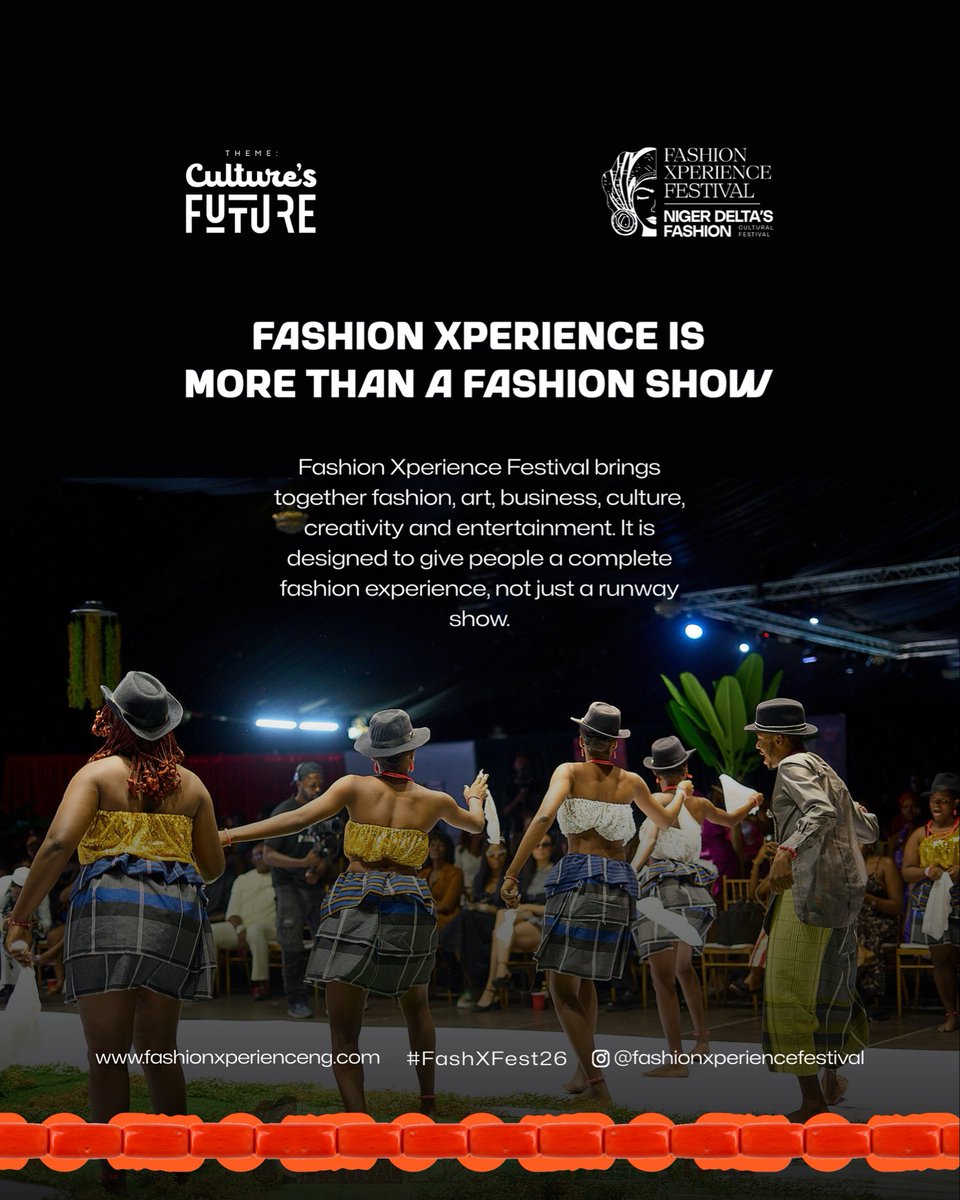 FashionxFest's tweet photo. 10 things you need to know about about fashion experience?
Read the slide ❤️
#fashionxperience
#culturefuture
#future
#fashxFest26 https://t.co/xFKNcUtTUa