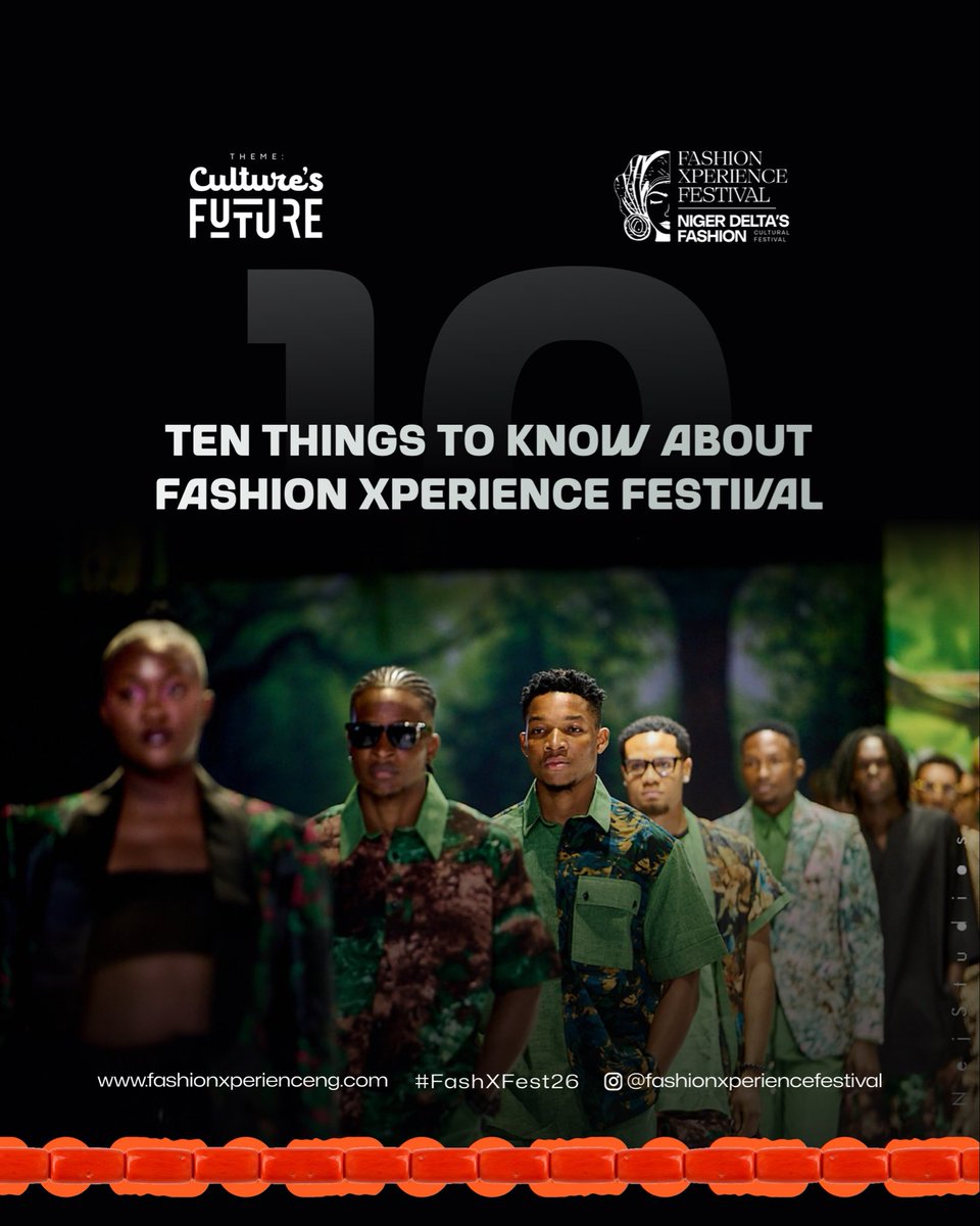 FashionxFest's tweet photo. 10 things you need to know about about fashion experience?
Read the slide ❤️
#fashionxperience
#culturefuture
#future
#fashxFest26 https://t.co/xFKNcUtTUa
