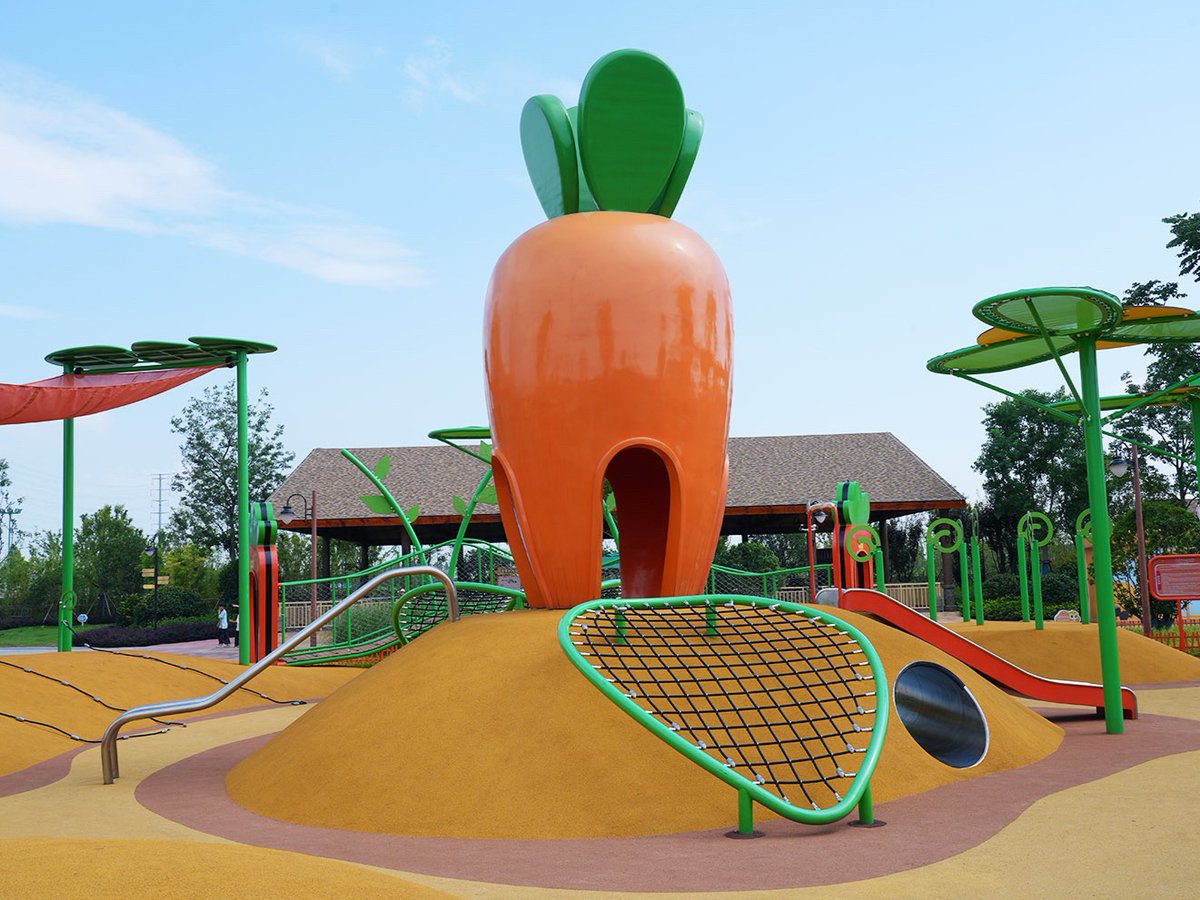 kaiqi_group's tweet photo. Carrot Outdoor Play Structure 🥕
Ideal for scenic spots, community parks and parent-child playground🌿
🌐https://t.co/xDH3LKif5Z
DM us if you are interested!
#OutdoorPlayStructure #KidsSlide #ClimbingNet #PlaygroundDesign  #FamilyPlayArea https://t.co/XpExJWSclH