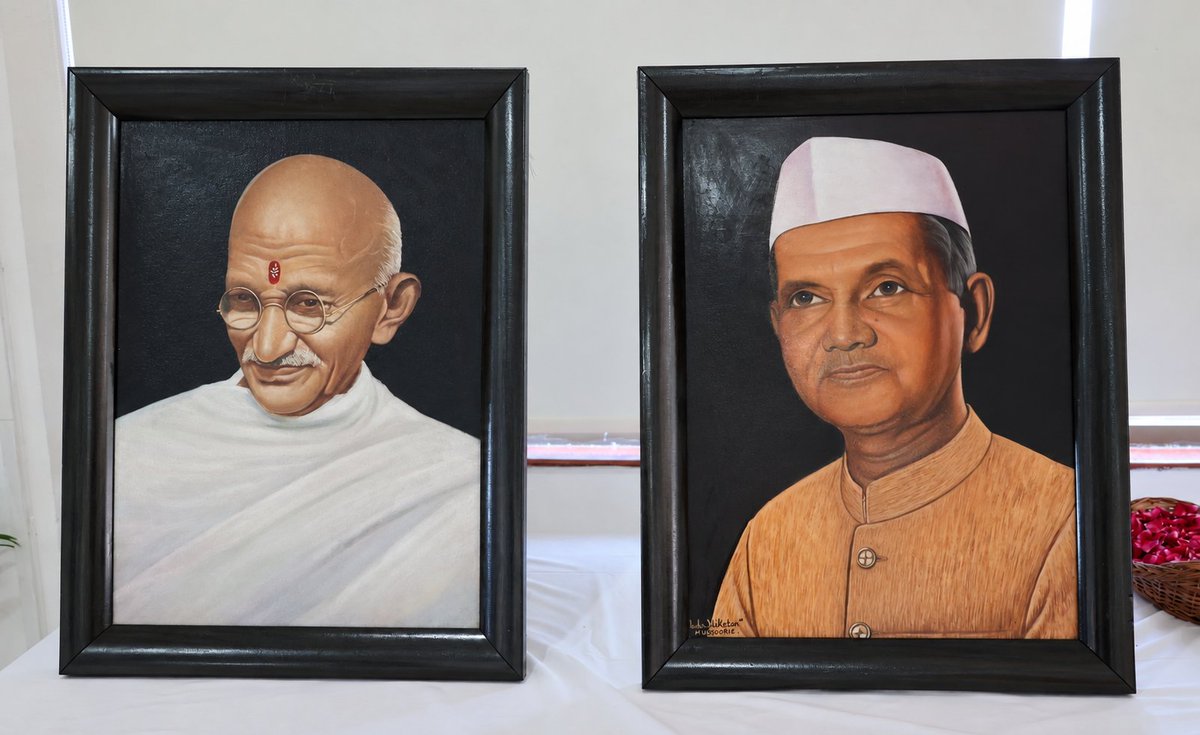 LBSNAA_Official's tweet photo. Lal Bahadur Shastri National Academy of Administration observed Gandhi Jayanti &amp; Lal Bahadur Shastri Jayanti on 2nd October 2026, commemorating the birth anniversaries of the two national leaders &amp; reaffirming their enduring ideals of Seva, Swachhata &amp; civic responsibility. https://t.co/XPhEcZXshM
