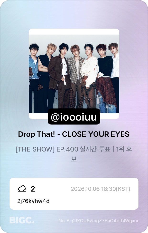 ioooiuu's tweet photo. #CLOSEYOUREYES #클로즈유어아이즈 #DropThat_더쇼초이스
🔥🔥🔥🐹 https://t.co/2ngpixogdq